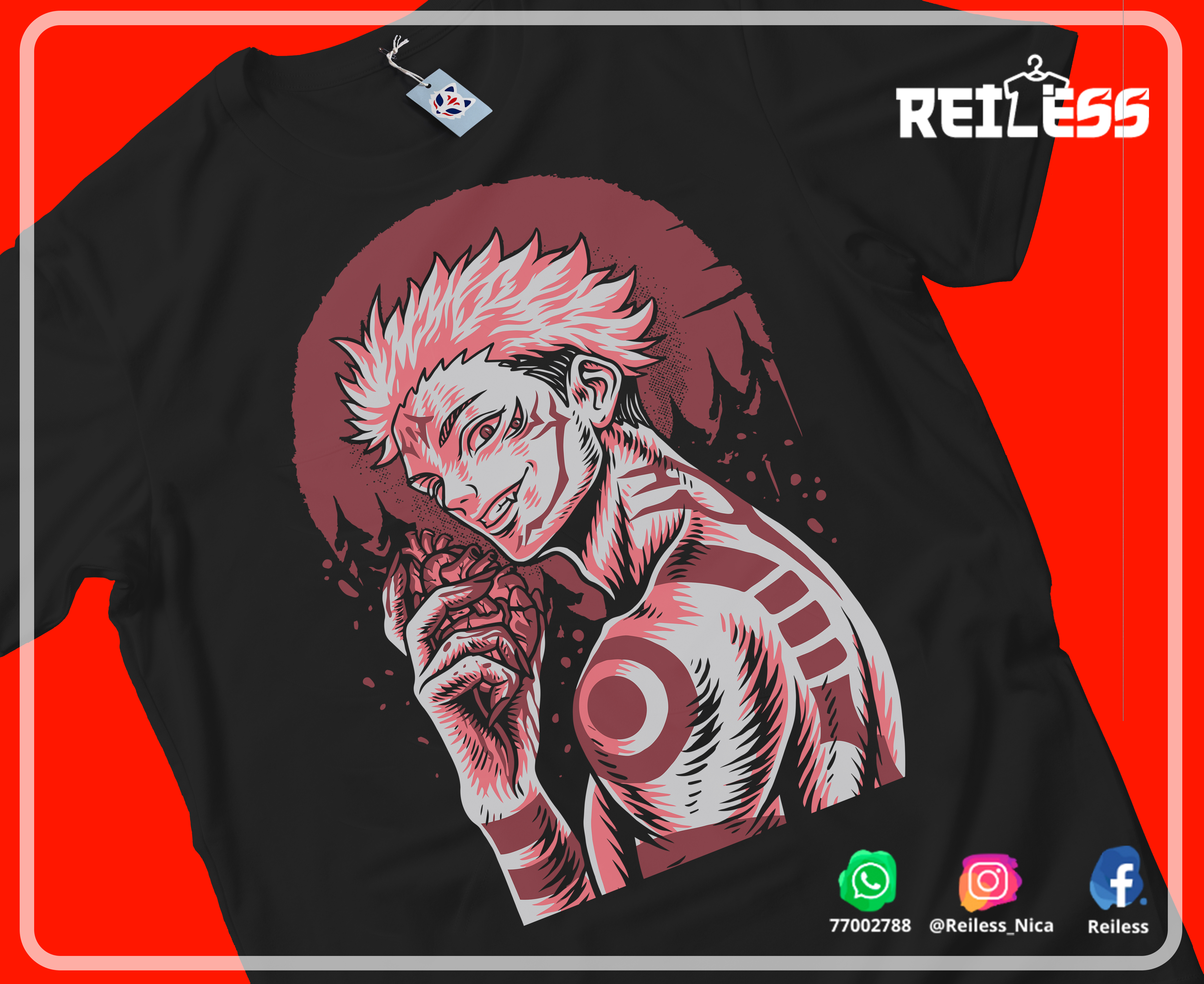Camiseta Sukuna